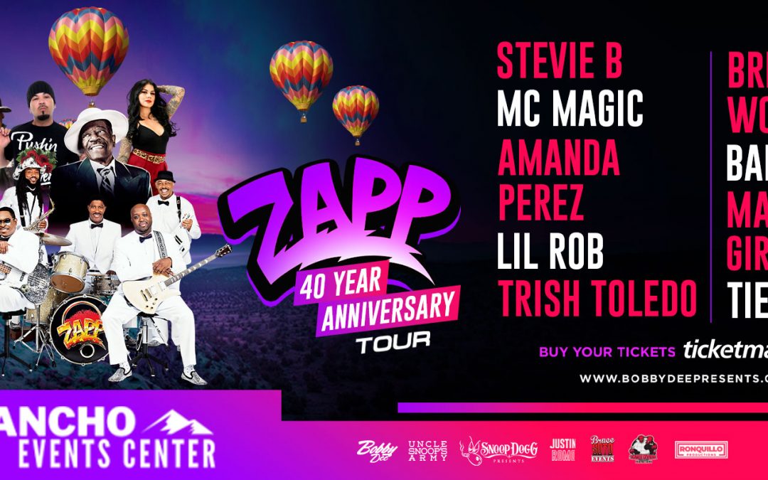 ZAPP, Brenton Wood, Stevie B, MC Magic, Baby Bash, Amanda Perez & More