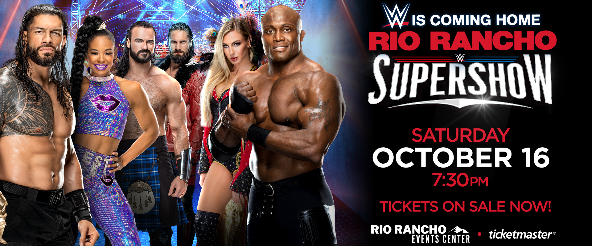 WWE SuperShow Rio Rancho Events Center