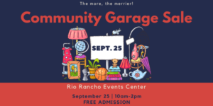 Rio Rancho Community Garage Sale @ Rio Rancho Events Center