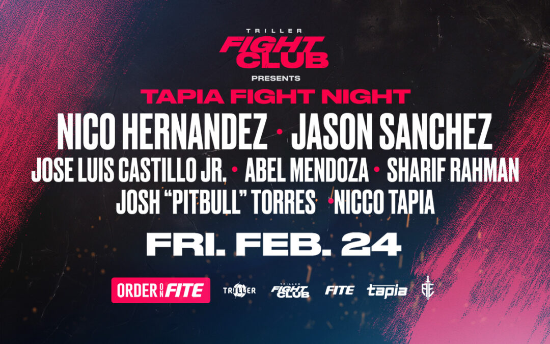 TAPIA FIGHT NIGHT
