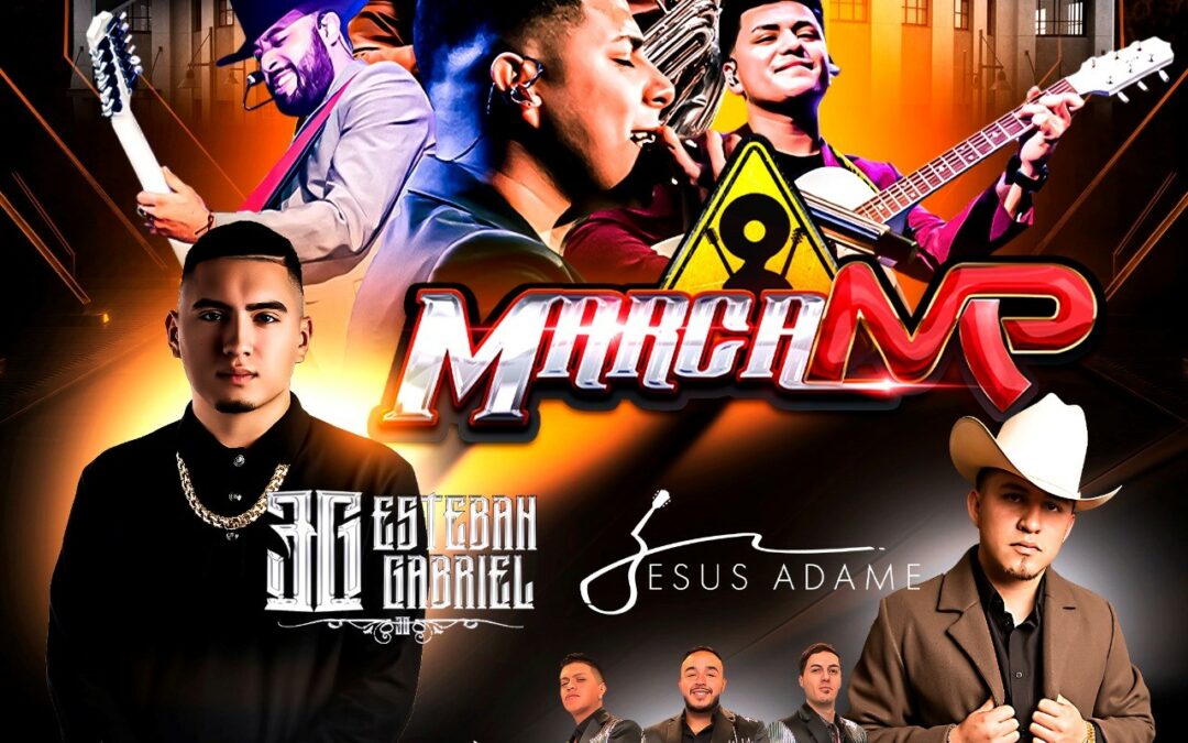 Marca MP, Esteban Gabriel, Jesus Adame, y La Nueva Secta En Concierto