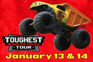 Toughest Monster Truck Tour - Saturday, January 14, 2023 @ Rio Rancho Events Center