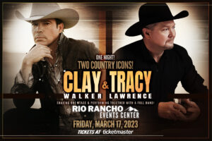 Clay Walker & Tracy Lawrence with Kimberly Kelly @ Rio Rancho Events Center