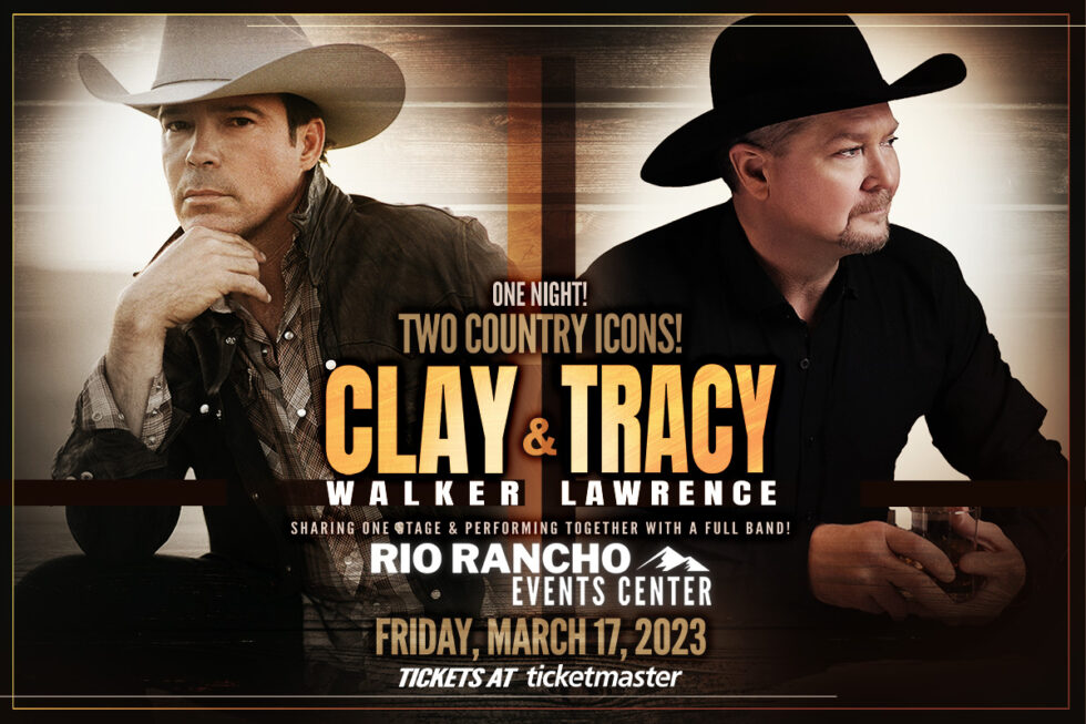 Clay Walker & Tracy Lawrence with Kimberly Kelly Rio Rancho Events Center