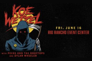 Koe Wetzel The Road to Hell Paso Tour @ Rio Rancho Events Center