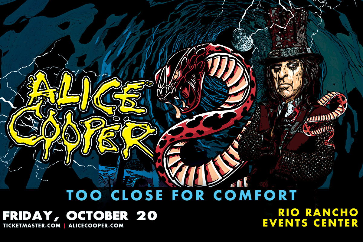Alice Cooper Too Close For Comfort Tour