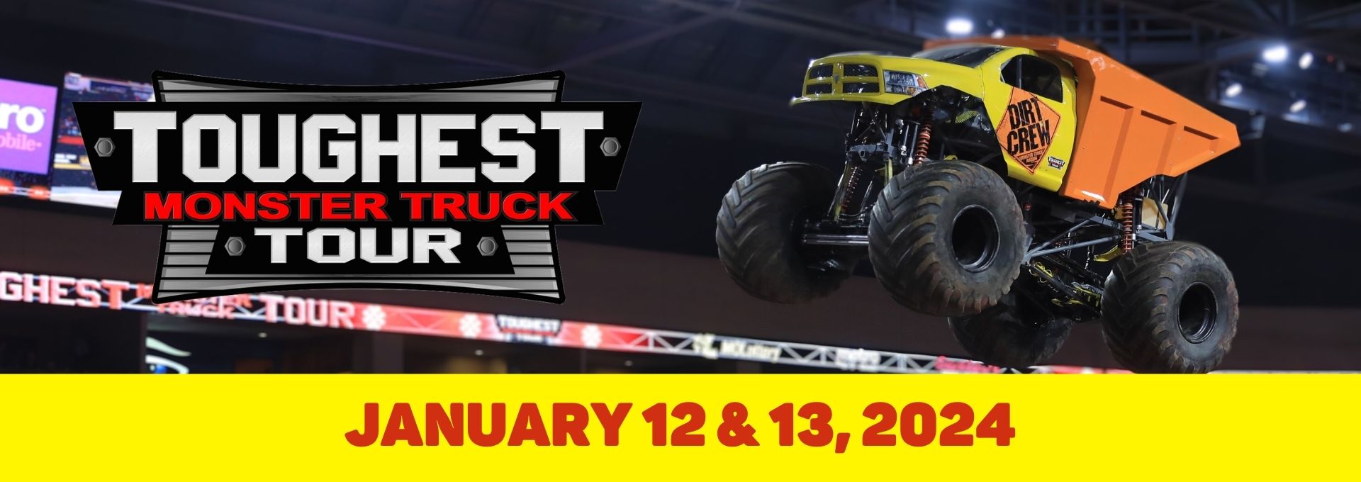 Monster Trucks (1920x680) Toughest Monster Truck Tour January 12 & 13, 2024 Rio Rancho Events Center