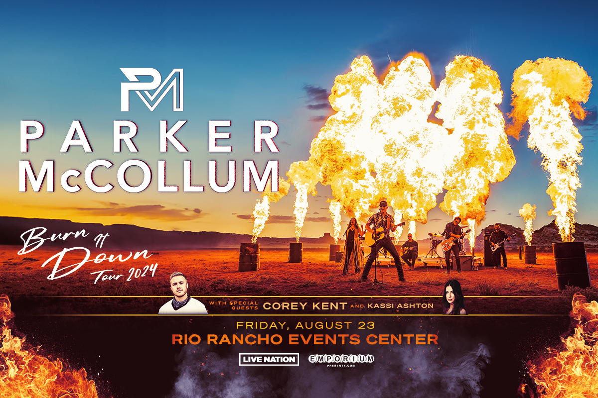 Parker McCollum Burn It Down Tour