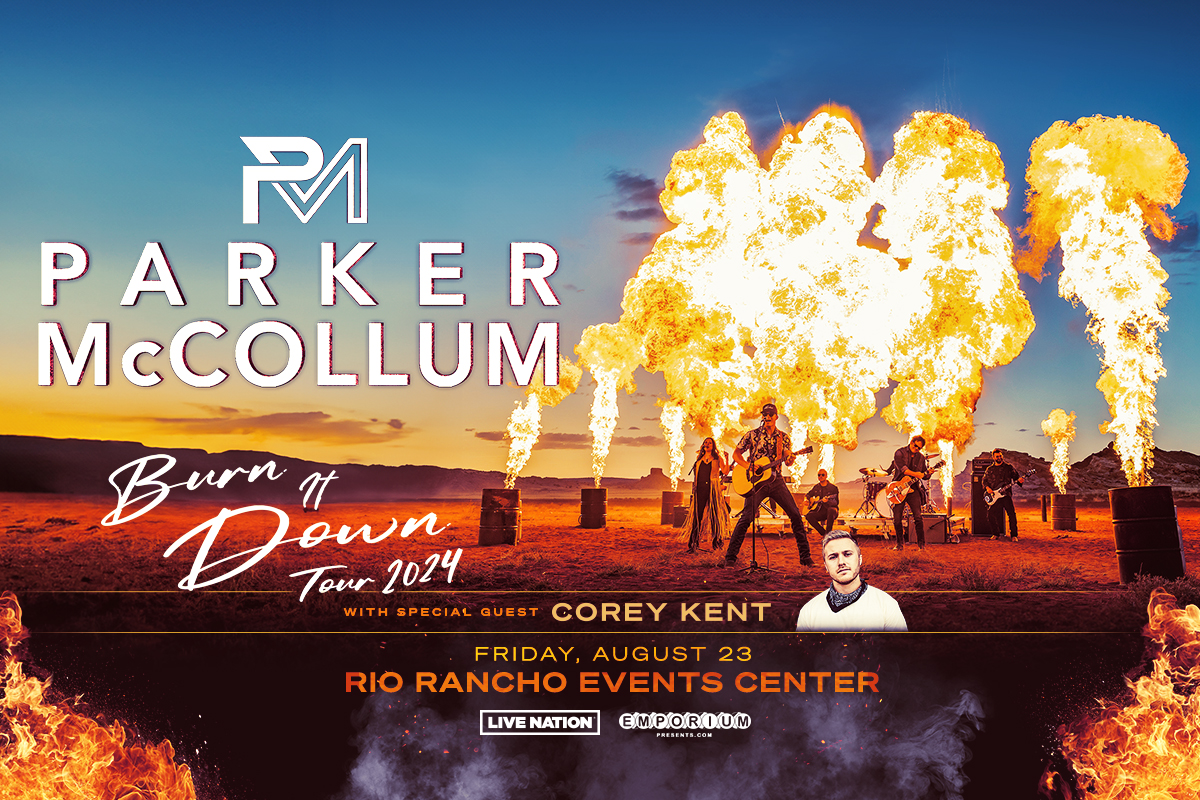 Parker McCollum Burn It Down Tour